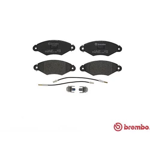 Sada brzdových platničiek kotúčovej brzdy BREMBO P 56 038 - obr. 1