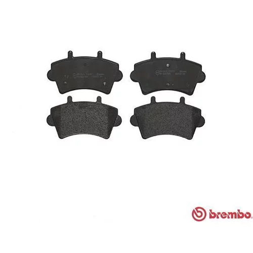 Sada brzdových platničiek kotúčovej brzdy BREMBO P 59 039 - obr. 1