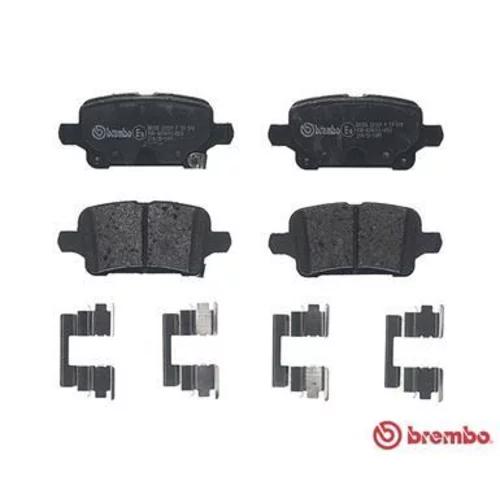 Sada brzdových platničiek kotúčovej brzdy BREMBO P 59 090 - obr. 1