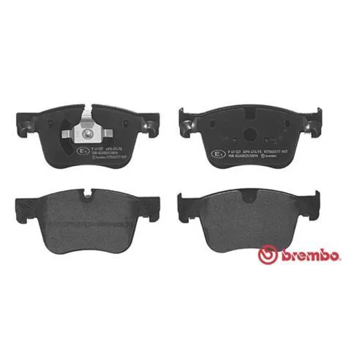 Sada brzdových platničiek kotúčovej brzdy BREMBO P 61 127 - obr. 1