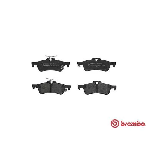 Sada brzdových platničiek kotúčovej brzdy BREMBO P 83 087 - obr. 1