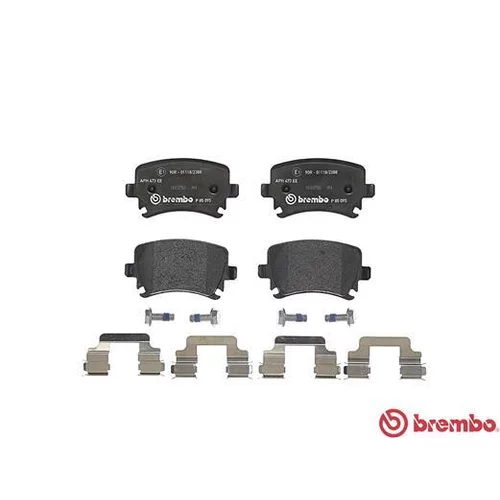 Sada brzdových platničiek kotúčovej brzdy BREMBO P 85 095 - obr. 1