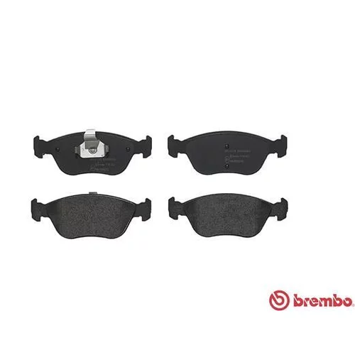 Sada brzdových platničiek kotúčovej brzdy BREMBO P 86 024 - obr. 1