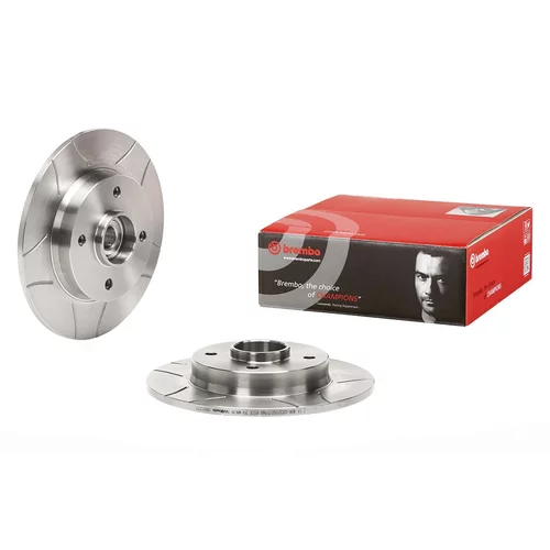 Brzdový kotúč BREMBO 08.9512.75 - obr. 1