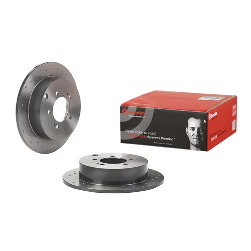 Brzdový kotúč BREMBO 08.A755.1X - obr. 1