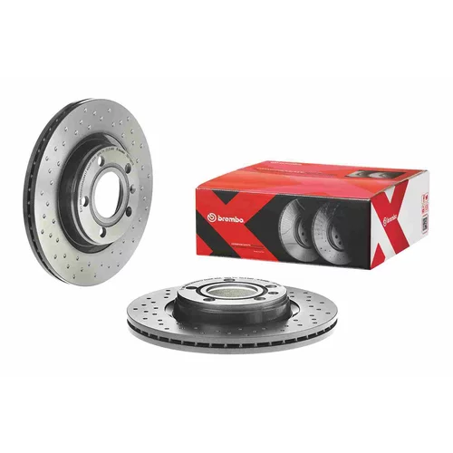 Brzdový kotúč BREMBO 09.7196.1X - obr. 1