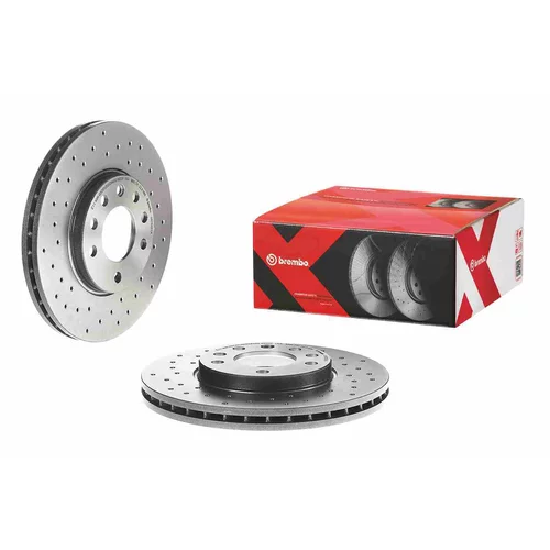 Brzdový kotúč BREMBO 09.7629.1X - obr. 1