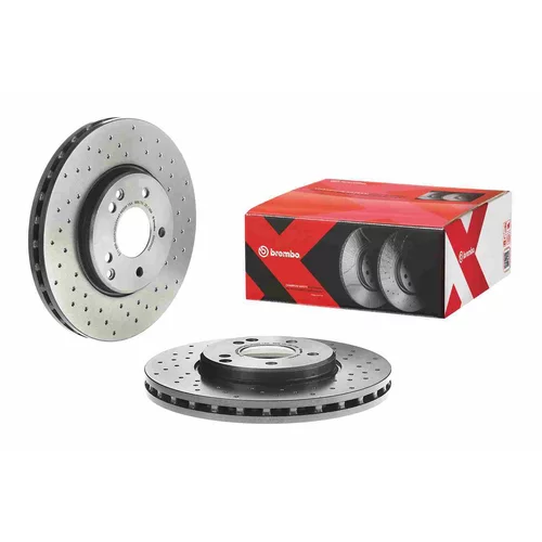 Brzdový kotúč 09.8304.2X /BREMBO/ - obr. 1