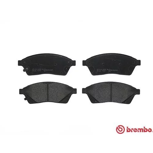 Sada brzdových platničiek kotúčovej brzdy BREMBO P 09 010 - obr. 1