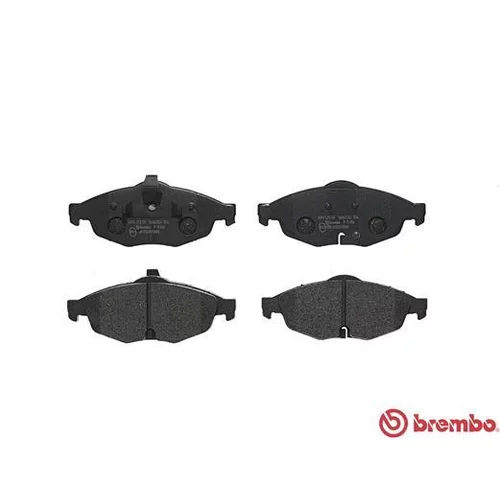 Sada brzdových platničiek kotúčovej brzdy BREMBO P 11 016 - obr. 1