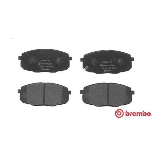 Sada brzdových platničiek kotúčovej brzdy BREMBO P 30 034 - obr. 1