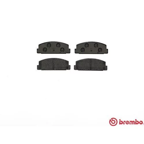 Sada brzdových platničiek kotúčovej brzdy BREMBO P 49 036 - obr. 1