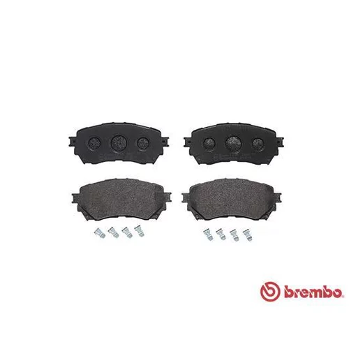 Sada brzdových platničiek kotúčovej brzdy BREMBO P 49 048 - obr. 1