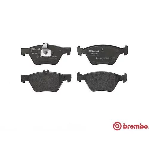 Sada brzdových platničiek kotúčovej brzdy BREMBO P 50 026 - obr. 1