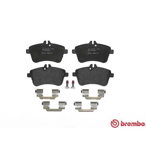 Sada brzdových platničiek kotúčovej brzdy BREMBO P 50 057 - obr. 1