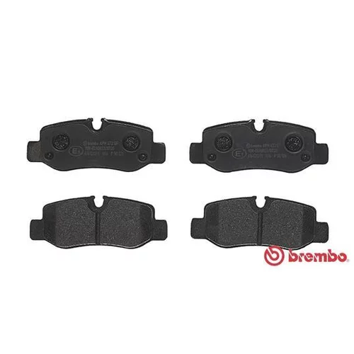 Sada brzdových platničiek kotúčovej brzdy BREMBO P 50 126 - obr. 1