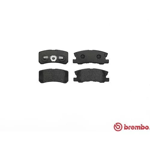 Sada brzdových platničiek kotúčovej brzdy BREMBO P 54 031 - obr. 1