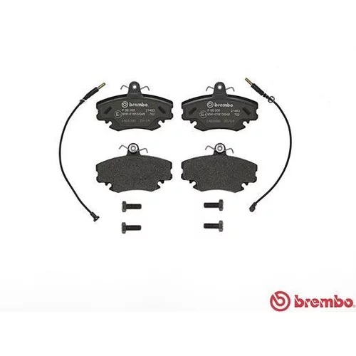 Sada brzdových platničiek kotúčovej brzdy BREMBO P 68 008 - obr. 1