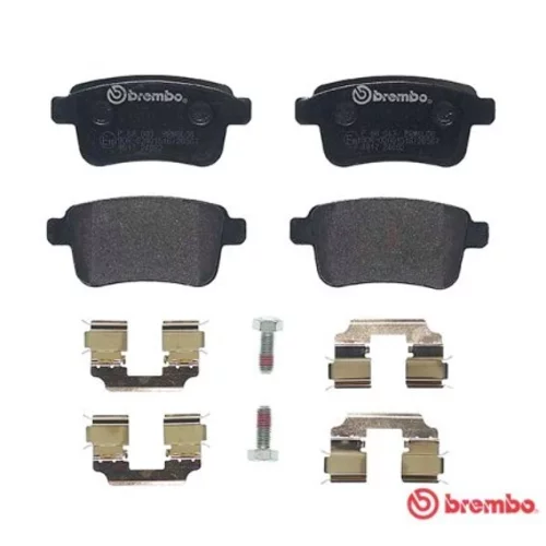 Sada brzdových platničiek kotúčovej brzdy BREMBO P 68 043 - obr. 1