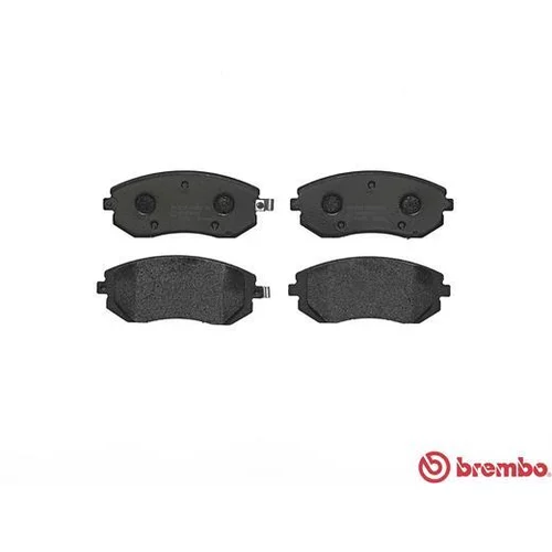 Sada brzdových platničiek kotúčovej brzdy BREMBO P 78 013 - obr. 1