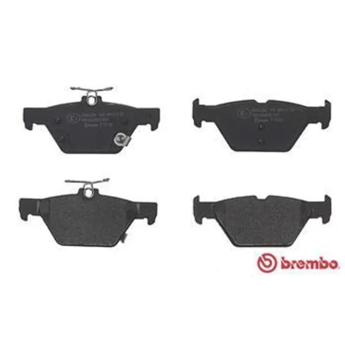 Sada brzdových platničiek kotúčovej brzdy BREMBO P 78 026 - obr. 1