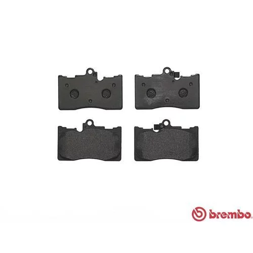 Sada brzdových platničiek kotúčovej brzdy BREMBO P 83 072 - obr. 1