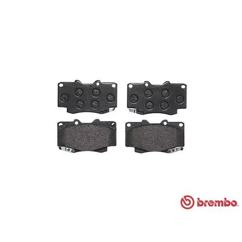 Sada brzdových platničiek kotúčovej brzdy BREMBO P 83 151 - obr. 1