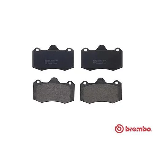 Sada brzdových platničiek kotúčovej brzdy BREMBO P 85 134 - obr. 1