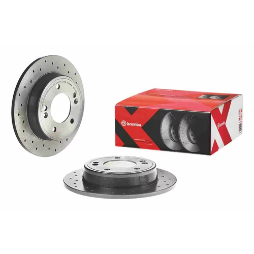 Brzdový kotúč BREMBO 08.C172.2X - obr. 1