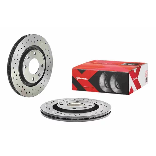 Brzdový kotúč BREMBO 09.4987.2X - obr. 1