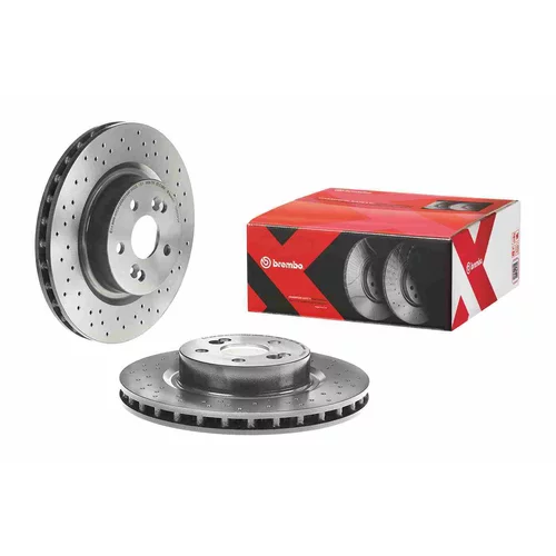 Brzdový kotúč BREMBO 09.8904.1X - obr. 1