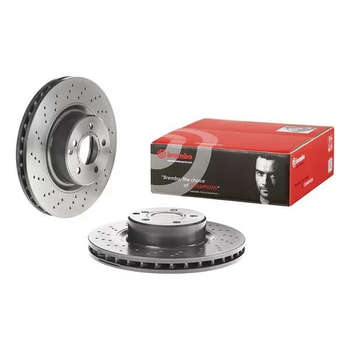 Brzdový kotúč BREMBO 09.A353.11 - obr. 1