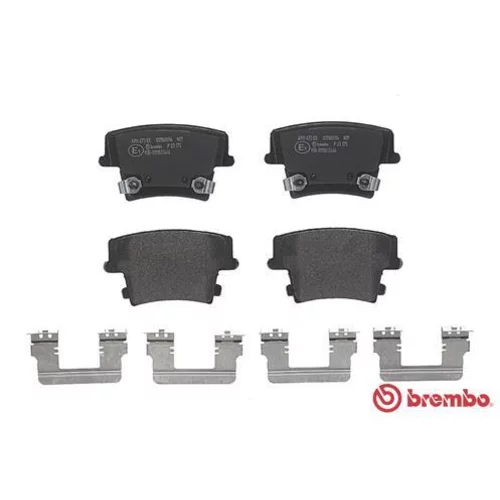 Sada brzdových platničiek kotúčovej brzdy BREMBO P 23 175 - obr. 1