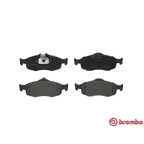 Sada brzdových platničiek kotúčovej brzdy BREMBO P 24 037 - obr. 1