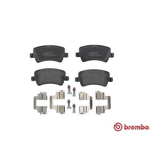 Sada brzdových platničiek kotúčovej brzdy BREMBO P 24 078 - obr. 1