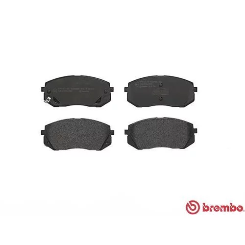 Sada brzdových platničiek kotúčovej brzdy BREMBO P 30 039 - obr. 1