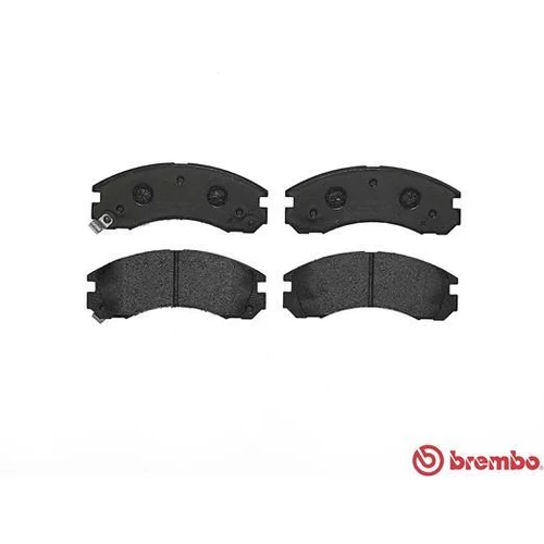 Sada brzdových platničiek kotúčovej brzdy BREMBO P 54 017 - obr. 1