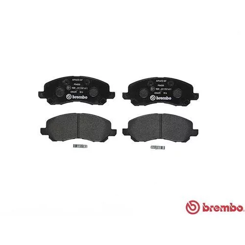 Sada brzdových platničiek kotúčovej brzdy P 54 030 /BREMBO/ - obr. 1