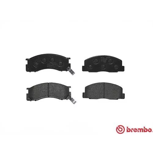 Sada brzdových platničiek kotúčovej brzdy BREMBO P 83 029 - obr. 1