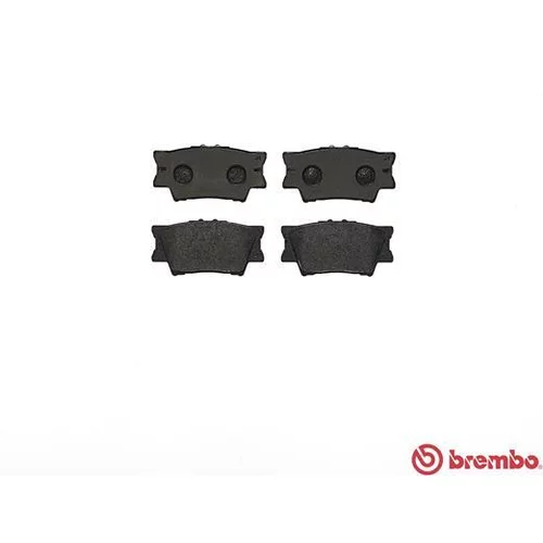 Sada brzdových platničiek kotúčovej brzdy BREMBO P 83 089 - obr. 1