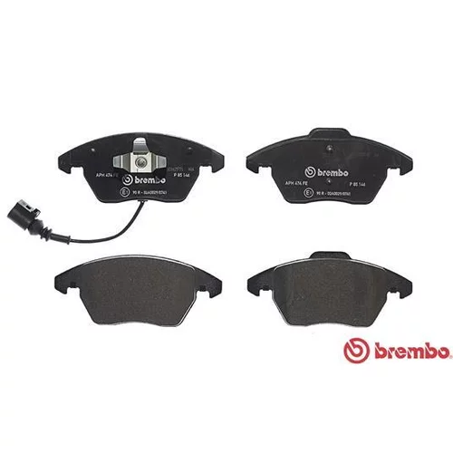 Sada brzdových platničiek kotúčovej brzdy BREMBO P 85 146 - obr. 1