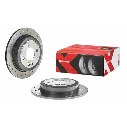 Brzdový kotúč BREMBO 08.9163.1X - obr. 1