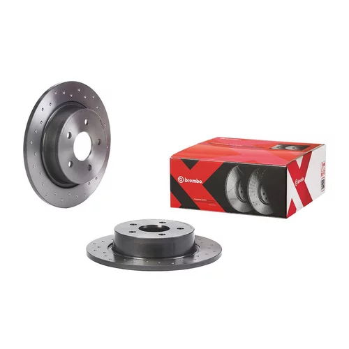 Brzdový kotúč BREMBO 08.B601.1X - obr. 1