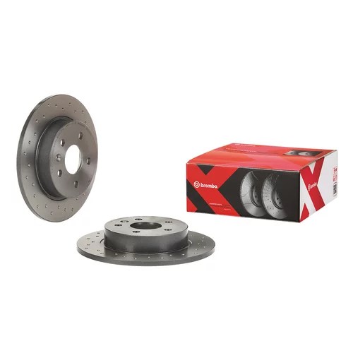 Brzdový kotúč BREMBO 08.D225.1X - obr. 1