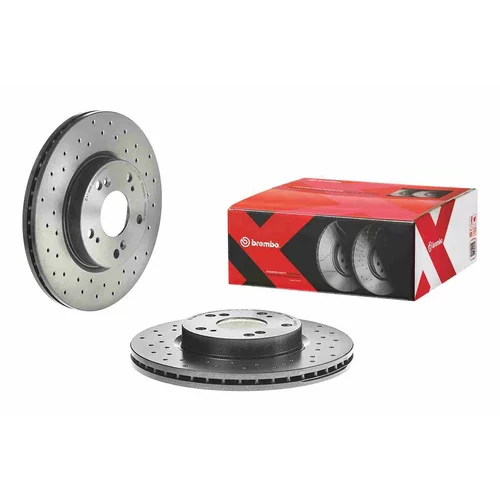 Brzdový kotúč BREMBO 09.A455.1X - obr. 1