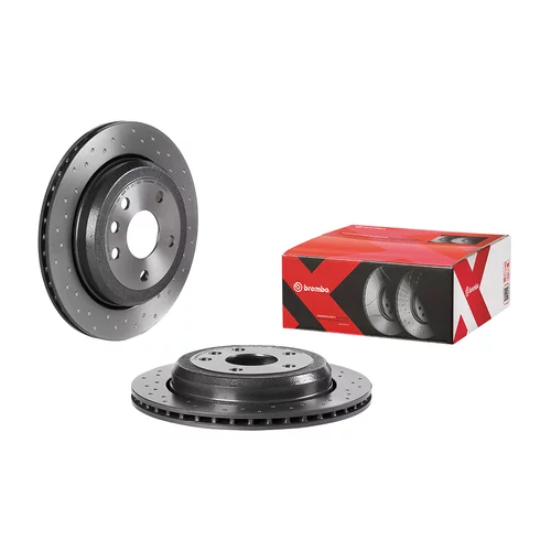 Brzdový kotúč BREMBO 09.N235.2X - obr. 1