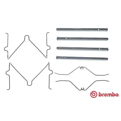 Sada príslušenstva obloženia kotúčovej brzdy BREMBO A 02 263