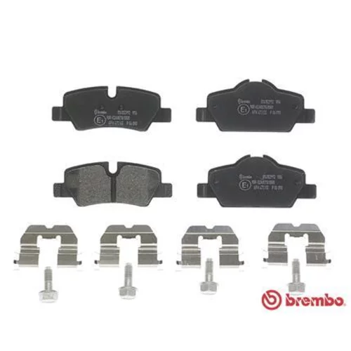 Sada brzdových platničiek kotúčovej brzdy BREMBO P 06 090 - obr. 1