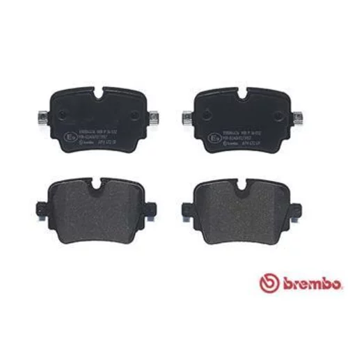 Sada brzdových platničiek kotúčovej brzdy BREMBO P 36 032 - obr. 1