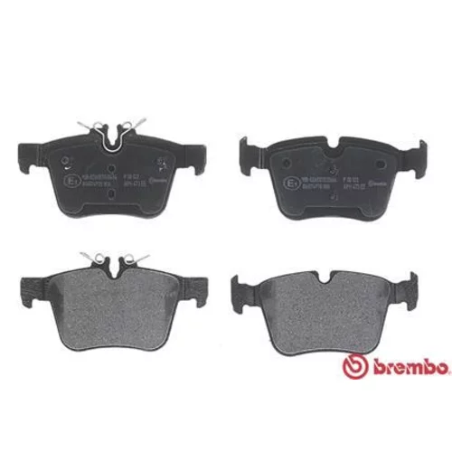 Sada brzdových platničiek kotúčovej brzdy BREMBO P 50 122 - obr. 1